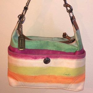 Coach Hampton Watercolor Bag